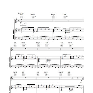 Space Dark Clouds Musik Noten - Piano, Vocal & Guitar Chords - 17164-0
