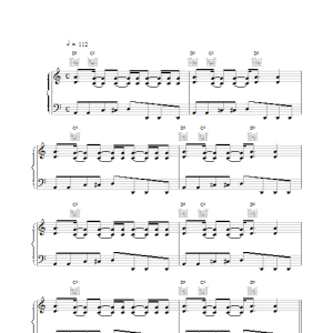 Space Drop Dead Musik Noten - Piano, Vocal & Guitar Chords - 17165-0