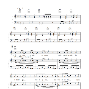 Space Kill Me Musik Noten - Piano, Vocal & Guitar Chords - 17169-0