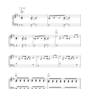 Space Major Pager Musik Noten - Piano, Vocal & Guitar Chords - 17171-0