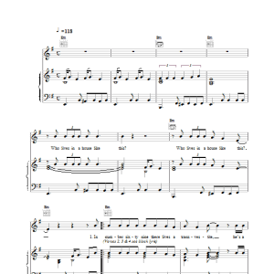 Space Neighbourhood Musik Noten - Piano, Vocal & Guitar Chords - 17174-0