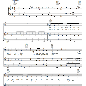 Spectacular! (Movie) Dance With Me Musik Noten - Piano, Vocal & Guitar Chords - 70064-0
