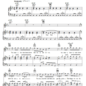 Spectacular! (Movie) Things We Do For Love Musik Noten - Piano, Vocal & Guitar Chords - 70053-0