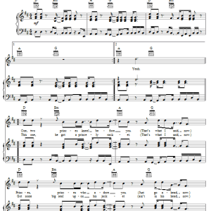 Spin Doctors Two Princes Musik Noten - Piano, Vocal & Guitar Chords - 64533-0
