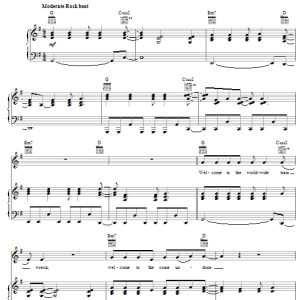 Starfield Love Is The Reversal Musik Noten - Piano, Vocal & Guitar Chords - 56514-0