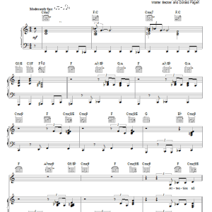 Steely Dan The Last Mall Musik Noten - Piano, Vocal & Guitar Chords - 55170-0