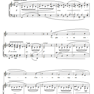 Stefano Donaudy Vaghissima Sembianza Musik Noten - Piano, Vocal & Guitar Chords - 80881-0