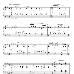 Stephen C. Foster Beautiful Dreamer Musik Noten - Piano Solo - 155080-0