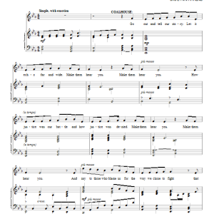 Stephen Flaherty Make Them Hear You (from Ragtime: The Musical) Musik Noten - Piano & Vocal - 92086-0