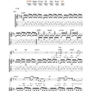 Stephen Fretwell Rain Musik Noten - Guitar Tab - 33222-0