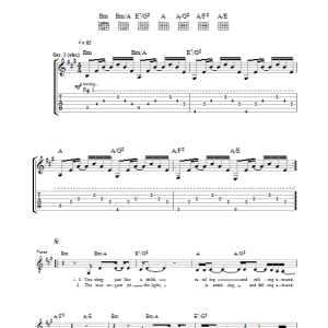 Stephen Fretwell Rose Musik Noten - Guitar Tab - 33219-0
