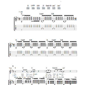 Stephen Fretwell What's That You Say Little Girl? Musik Noten - Guitar Tab - 33217-0