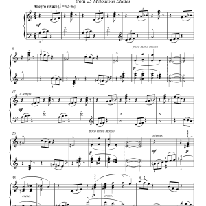 Stephen Heller Avalanche, Op. 45, No. 2 Musik Noten - Piano Solo - 52821-0