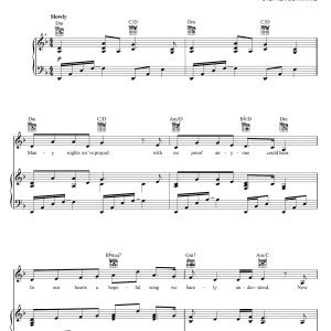 Stephen Schwartz When You Believe [Solo version] (from The Prince Of Egypt) Musik Noten - Piano, Vocal & Guitar Chords - 172319-0