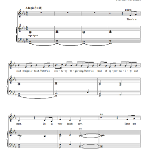 Stephen Sondheim It's In Your Hands Now Musik Noten - Piano & Vocal - 88778-0