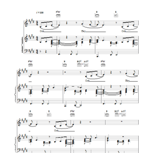 Steps Make It Easy On Me Musik Noten - Piano, Vocal & Guitar Chords - 14820-0