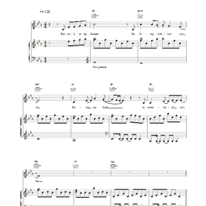 Steps Only In My Dreams Musik Noten - Piano, Vocal & Guitar Chords - 19173-0