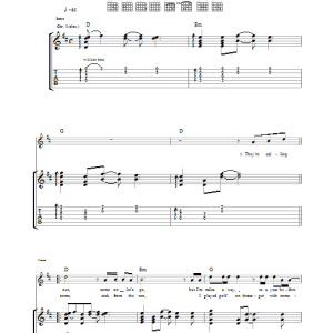 Stereophonics A Minute Longer Musik Noten - Guitar Tab - 36748-0