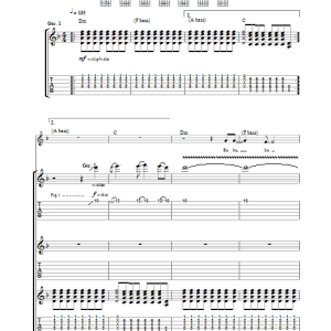 Stereophonics Deadhead Musik Noten - Guitar Tab - 32398-0