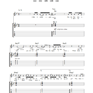 Stereophonics Feel Musik Noten - Guitar Tab - 32399-0