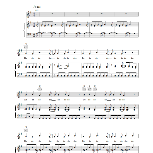 Stereophonics Getaway Musik Noten - Piano, Vocal & Guitar Chords - 24454-0