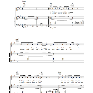 Stereophonics I'm Alright (You Gotta Go There To Come Back) Musik Noten - Piano, Vocal & Guitar Chords - 24458-0
