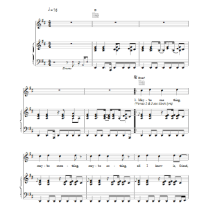 Stereophonics Maybe Musik Noten - Piano, Vocal & Guitar Chords - 20039-0