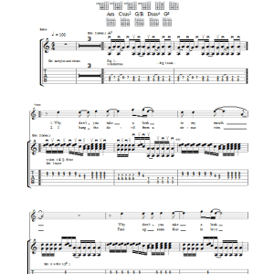 Stereophonics Roll Up And Shine Musik Noten - Guitar Tab - 36705-0