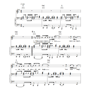 Stereophonics Step On My Old Size Nines Musik Noten - Piano, Vocal & Guitar Chords - 20043-0