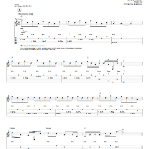 Steve Hunter Jesus Loves Me Musik Noten - Guitar Tab - 70236-0