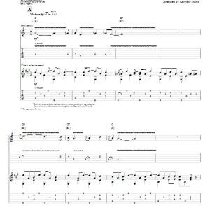 Steve Hunter Just A Closer Walk With Thee Musik Noten - Guitar Tab - 70235-0