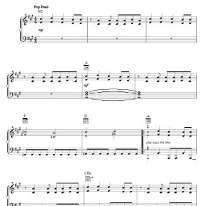 Steve Rushton Game Over Musik Noten - Piano, Vocal & Guitar Chords - 70369-0