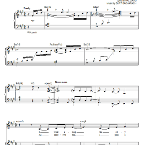Steve Tyrell (There's) Always Something There To Remind Me Musik Noten - Piano & Vocal - 67555-0