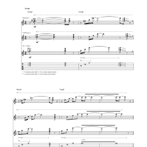 Steve Vai Ballerina 12/24 Musik Noten - Guitar Tab - 76827-0