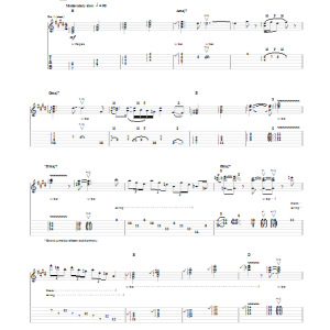 Steve Vai Creamsicle Sunset Musik Noten - Guitar Tab - 98425-0