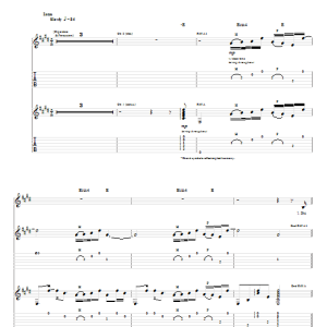 Steve Vai Light Of The Moon Musik Noten - Guitar Tab - 64701-0