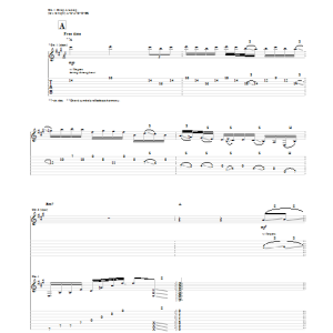 Steve Vai Mullach a'tSi Musik Noten - Guitar Tab - 98455-0
