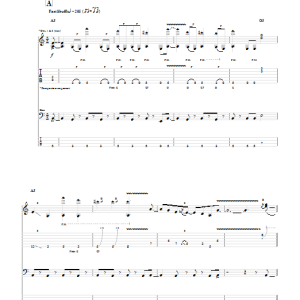 Steve Vai The Ax Will Fall Musik Noten - Guitar Tab - 51700-0