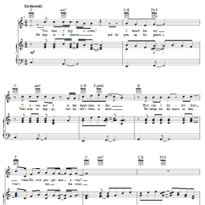 Steven Curtis Chapman For Who He Really Is Musik Noten - Piano, Vocal & Guitar Chords - 55693-0