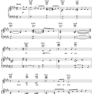 Steven Curtis Chapman I'll Take Care Of You Musik Noten - Piano, Vocal & Guitar Chords - 22478-0