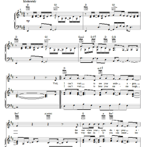 Steven Curtis Chapman Just Have To Wait Musik Noten - Piano, Vocal & Guitar Chords - 72929-0