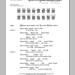 Steven Curtis Chapman Not Home Yet Musik Noten - Guitar Chords/Lyrics - 79390-0