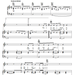 Steven Curtis Chapman Our God Is In Control Musik Noten - Piano, Vocal & Guitar Chords - 72921-0