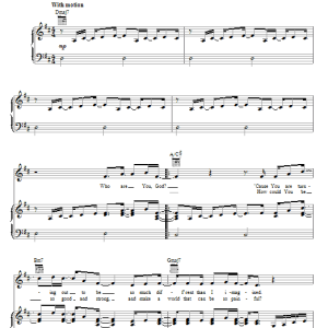 Steven Curtis Chapman Questions Musik Noten - Piano, Vocal & Guitar Chords - 72927-0