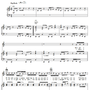 Steven Curtis Chapman Something Crazy Musik Noten - Piano, Vocal & Guitar Chords - 62527-0