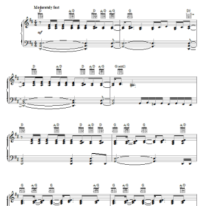 Steven Curtis Chapman Speechless Musik Noten - Easy Guitar Tab - 52954-0