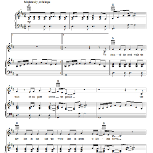 Steven Curtis Chapman Spring Is Coming Musik Noten - Piano, Vocal & Guitar Chords - 72922-0