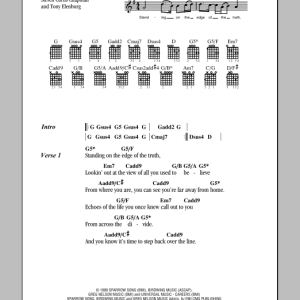 Steven Curtis Chapman Waiting For Lightning Musik Noten - Guitar Chords/Lyrics - 79397-0