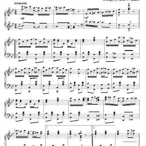 Steven Tedesco Standing On The Promises [Ragtime version] Musik Noten - Piano Solo - 67423-0