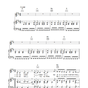 Stevie Nicks Stand Back Musik Noten - Piano, Vocal & Guitar Chords - 33742-0